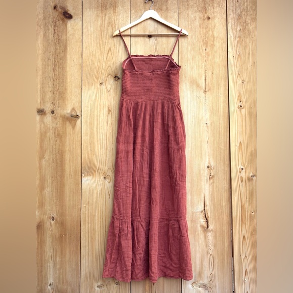 Anthropologie NWT Smocked Long Dress Sz Medium - Picture 6 of 6